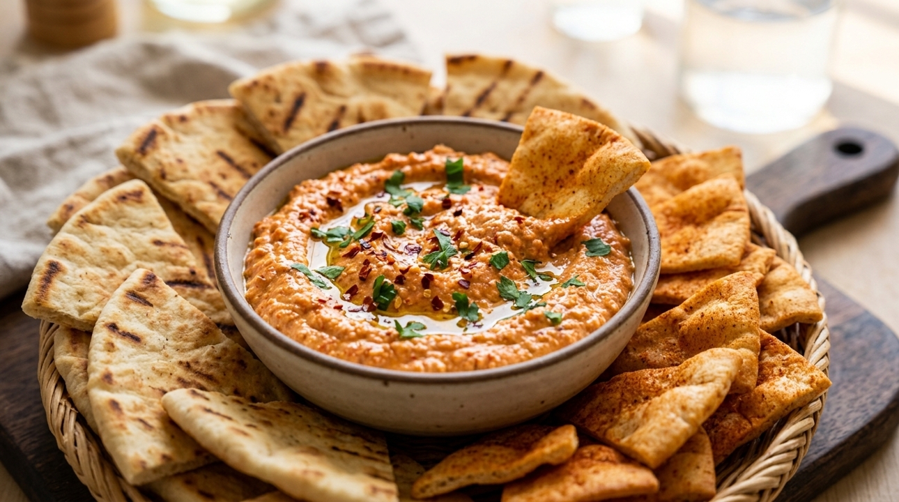 SPICY FETA DIP (VE).