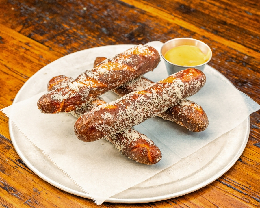 Bavarian Pretzels.