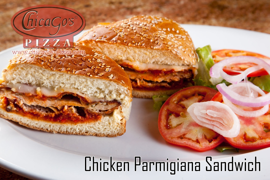 Chicken Parmigiana Sandwich.