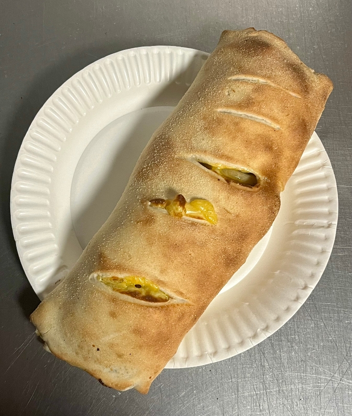 Cheesesteak Stromboli.