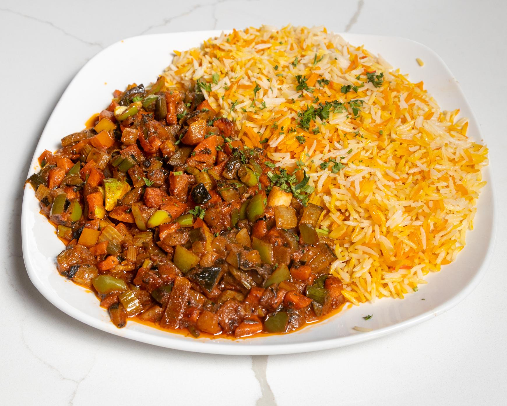 Vegetarian Galabah.