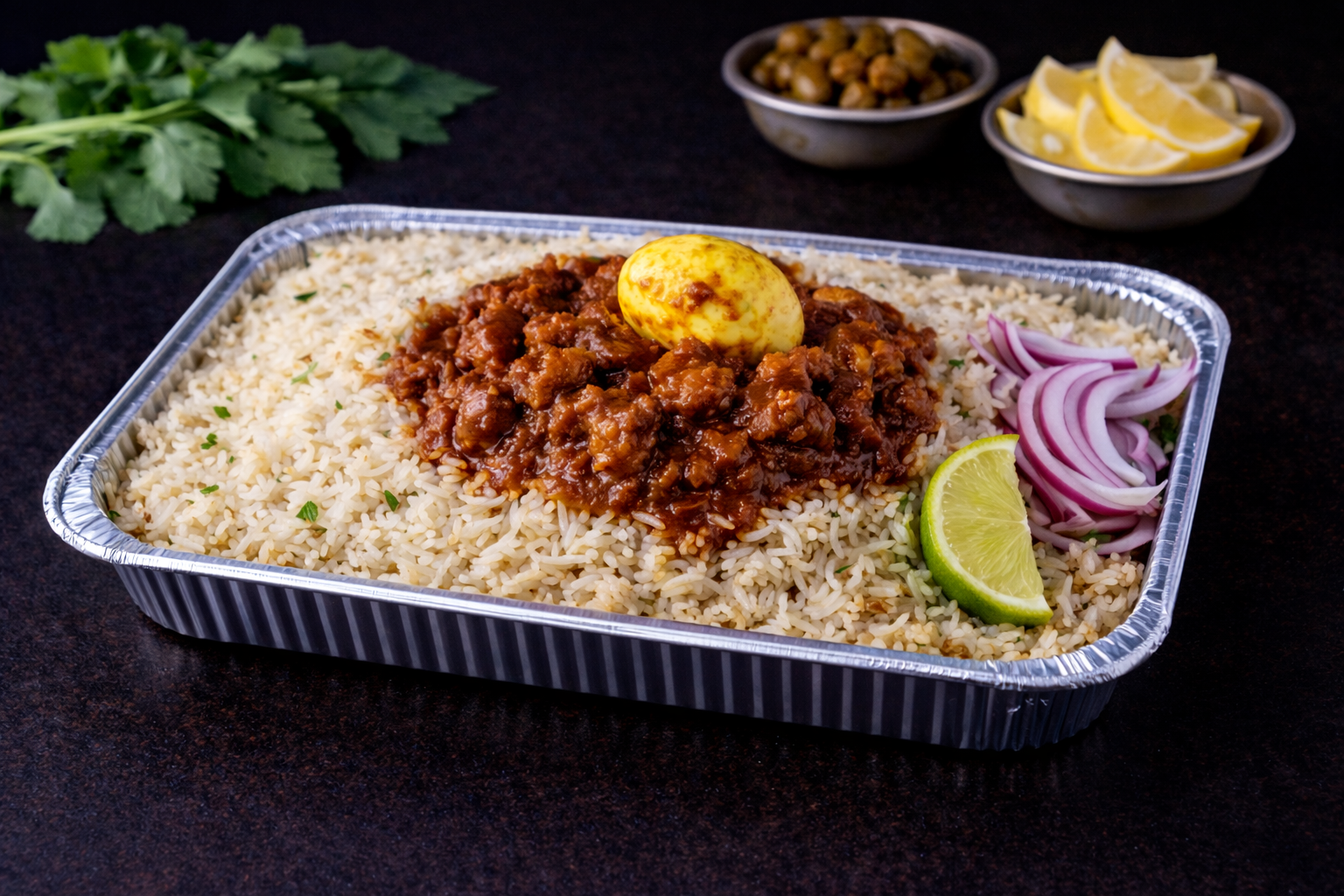 Family Pack Ulavacharu Chicken Pulao (Horse Gram Chicken Pulao).
