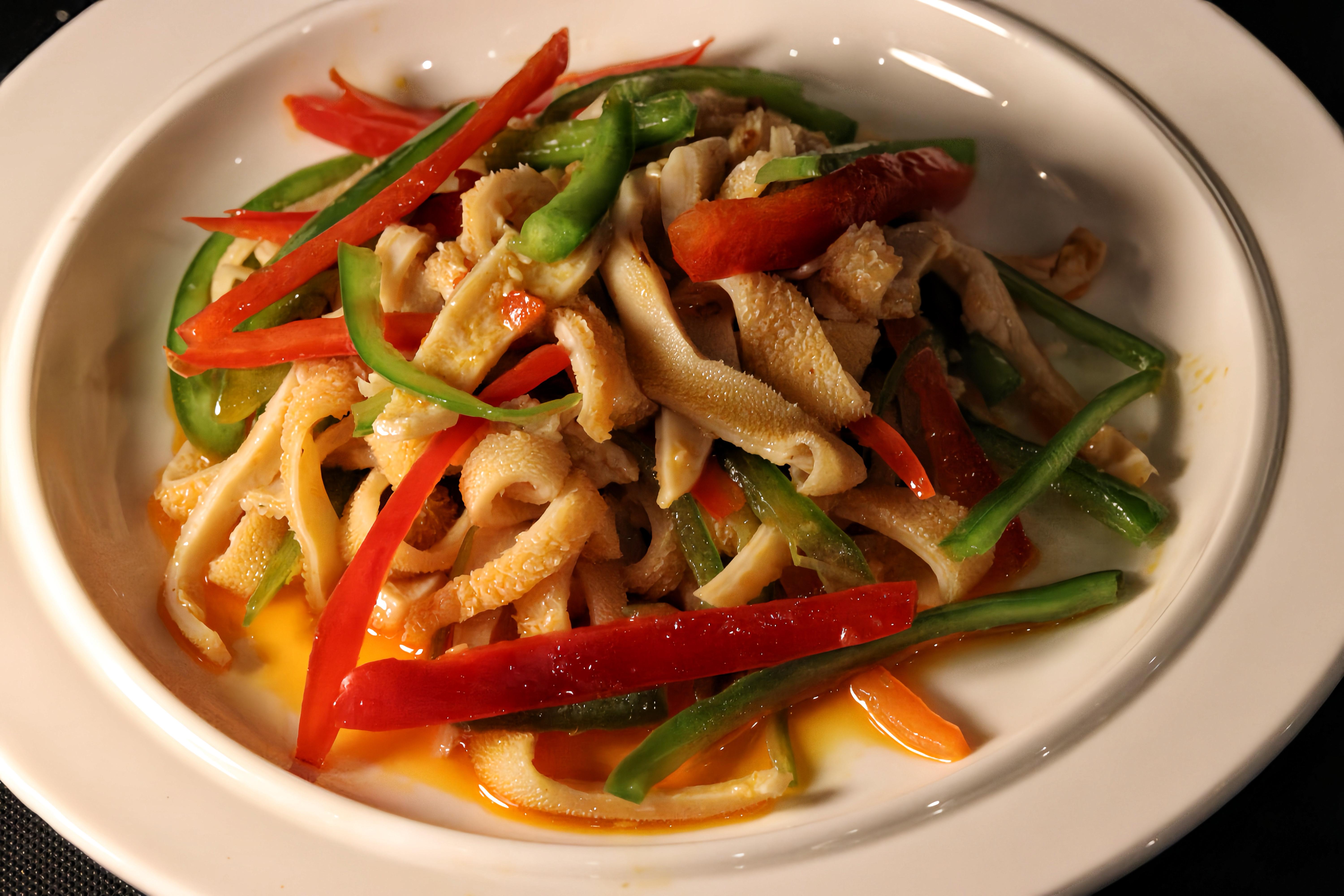 Cold Tossed Lamb Tripe 藤椒风味凉拌羊肚.