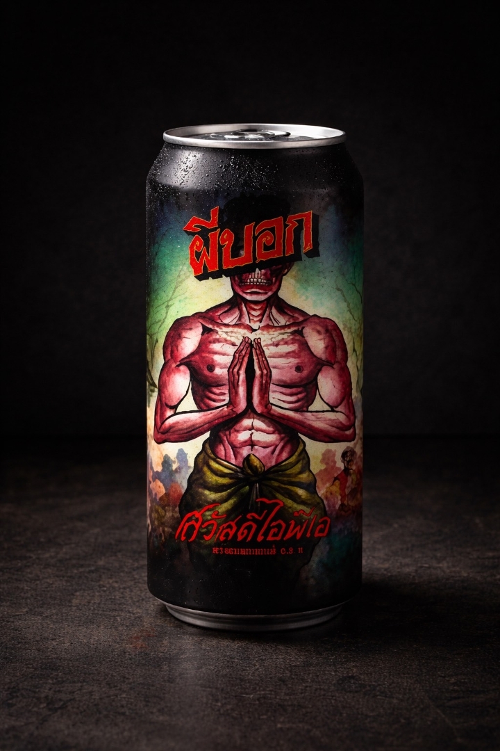 Phee Bok (Thai IPA - 16 oz Can).