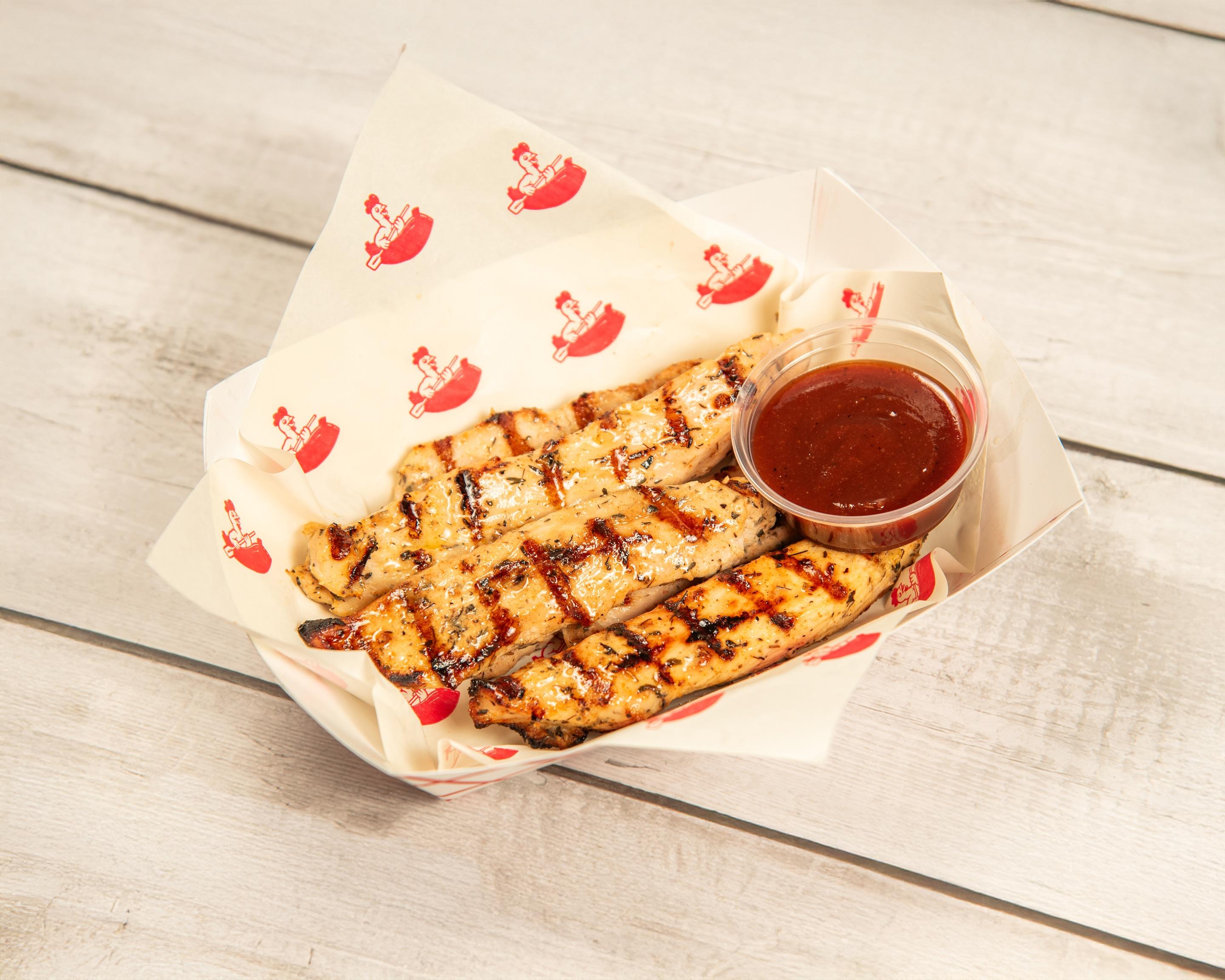 Grilled Chicken Strips.