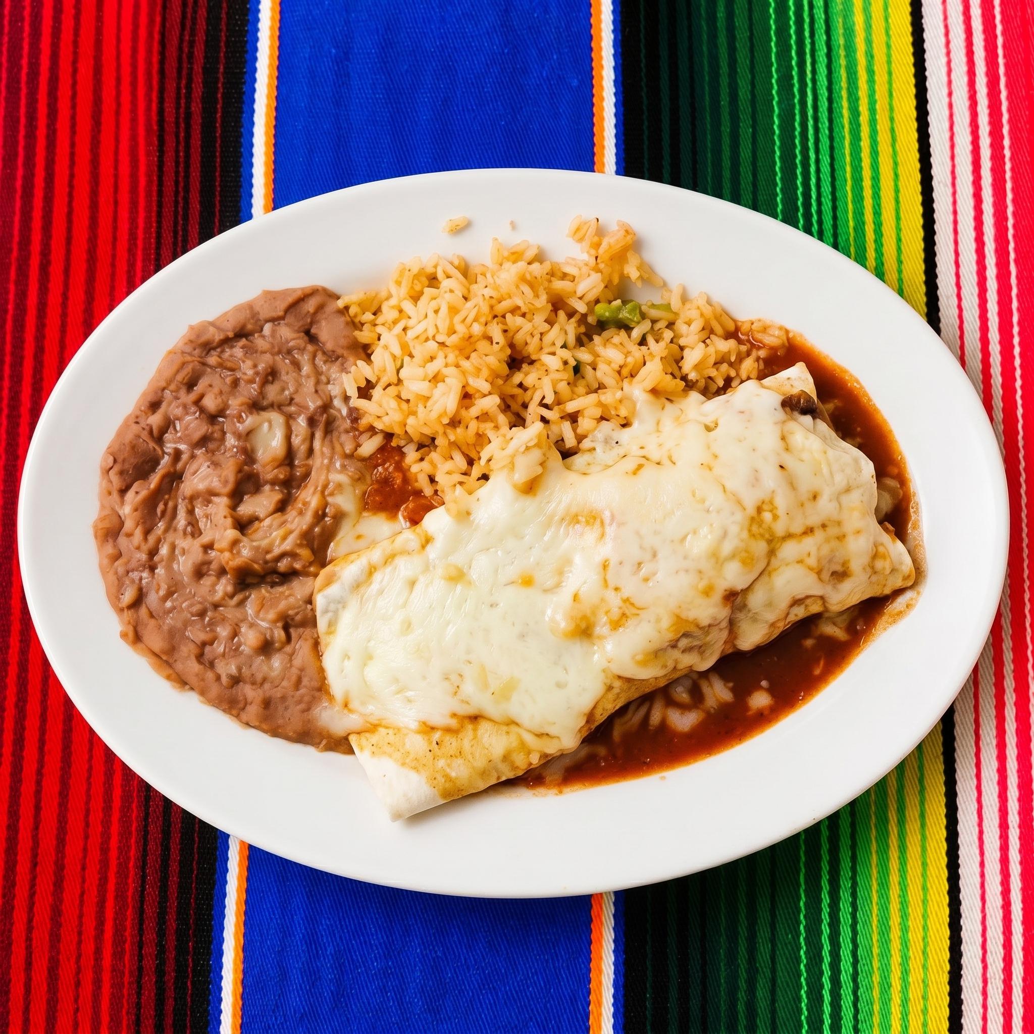 Fajita Burrito.
