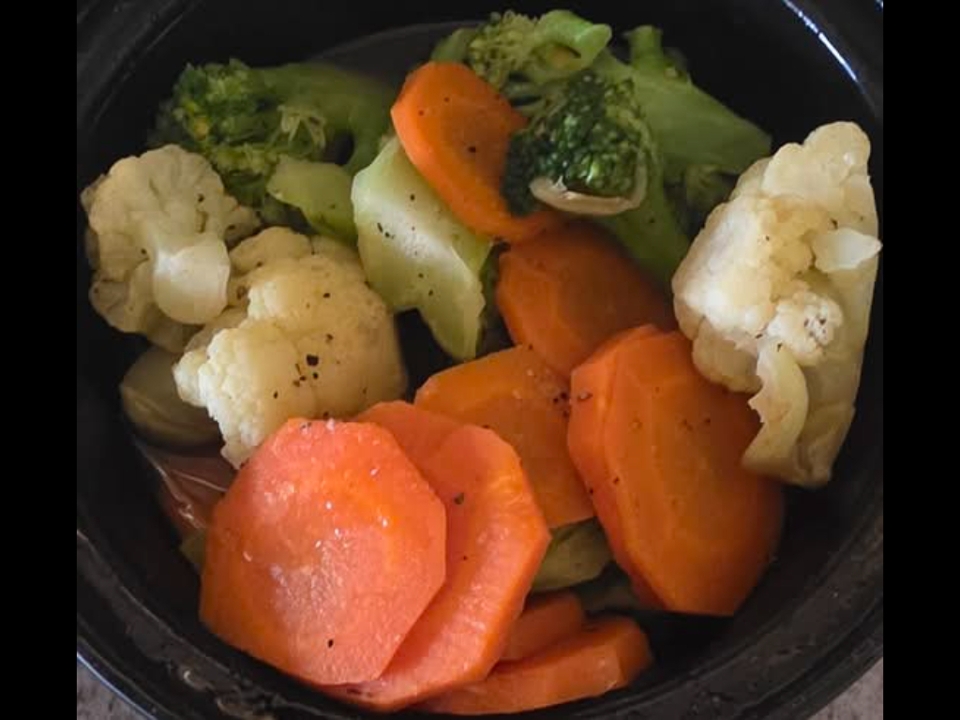 Large Steam vegetables.