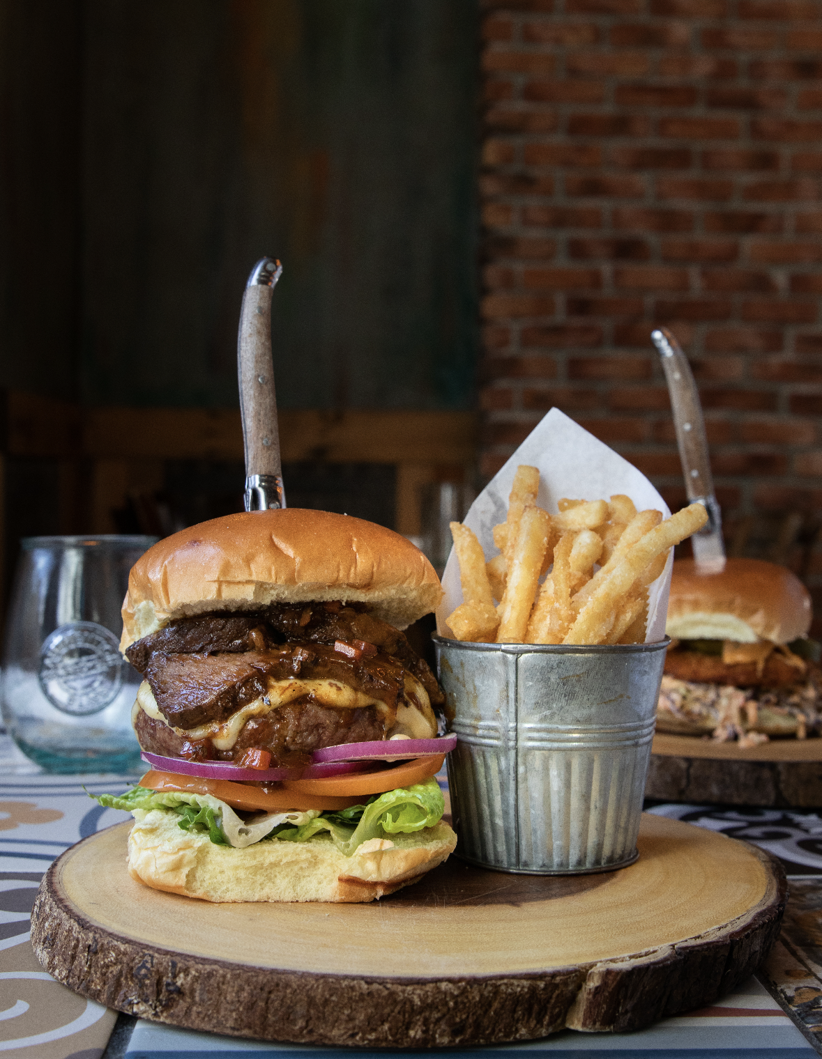 Lambertville Burger.