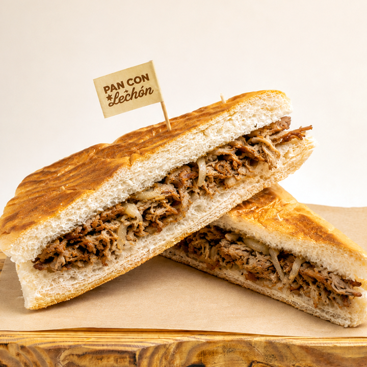 PAN CON LECHON SANDWICH.