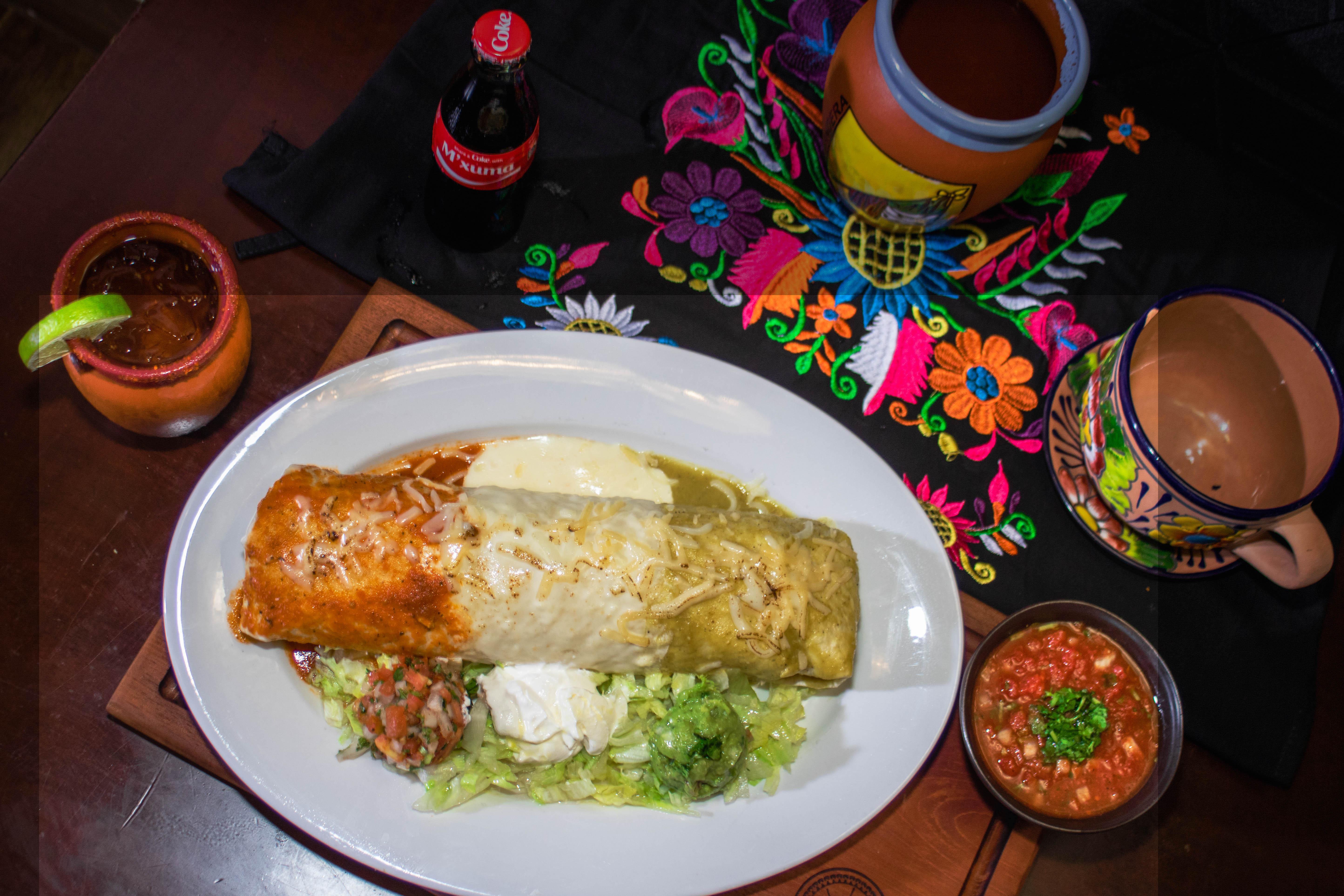 Chorizo Burrito.