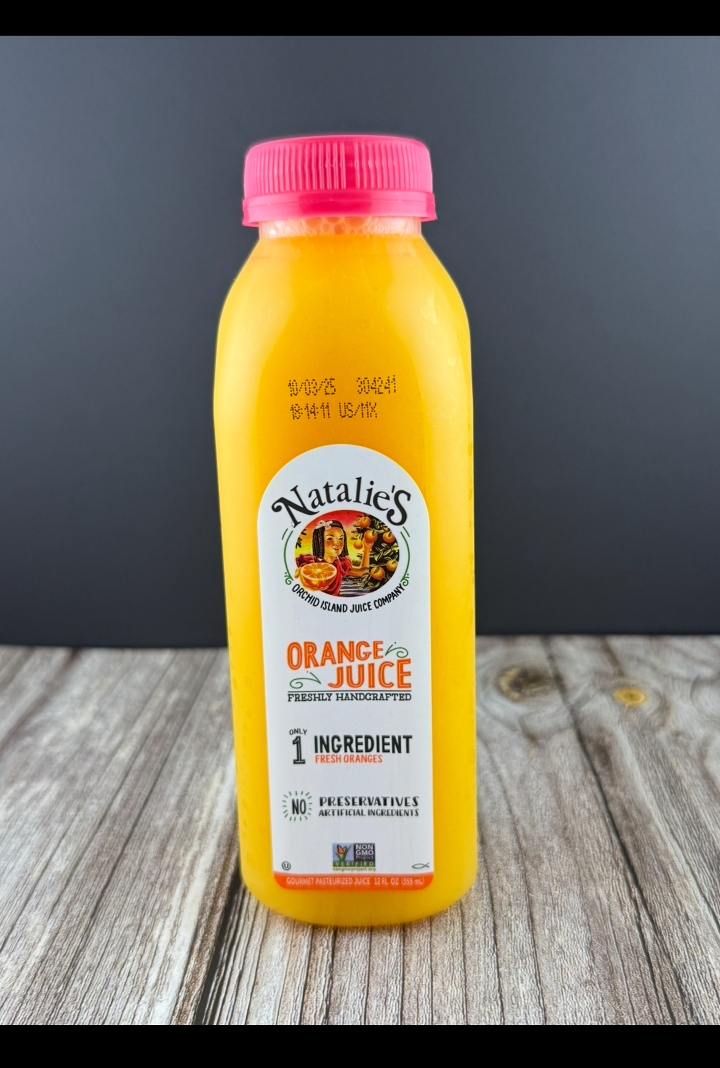 12oz Natalie's Orange Juice.