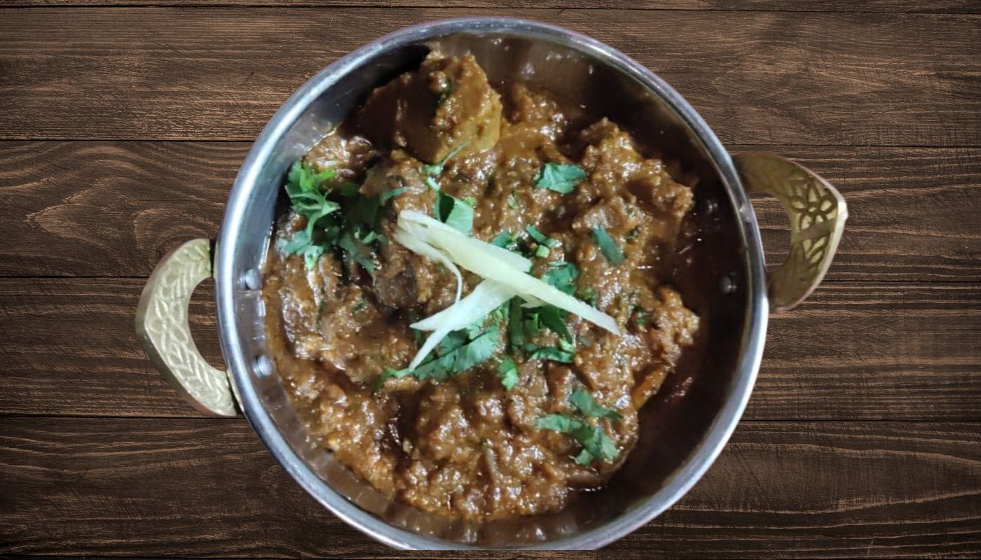 Kadhai Lamb.
