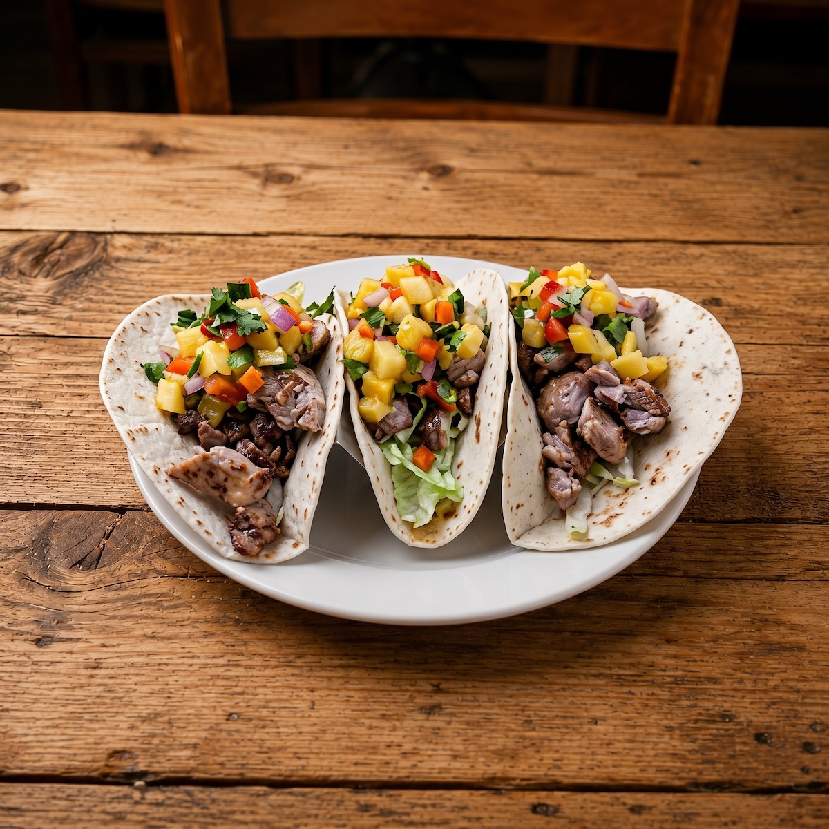 Jerk Chicken Taco.