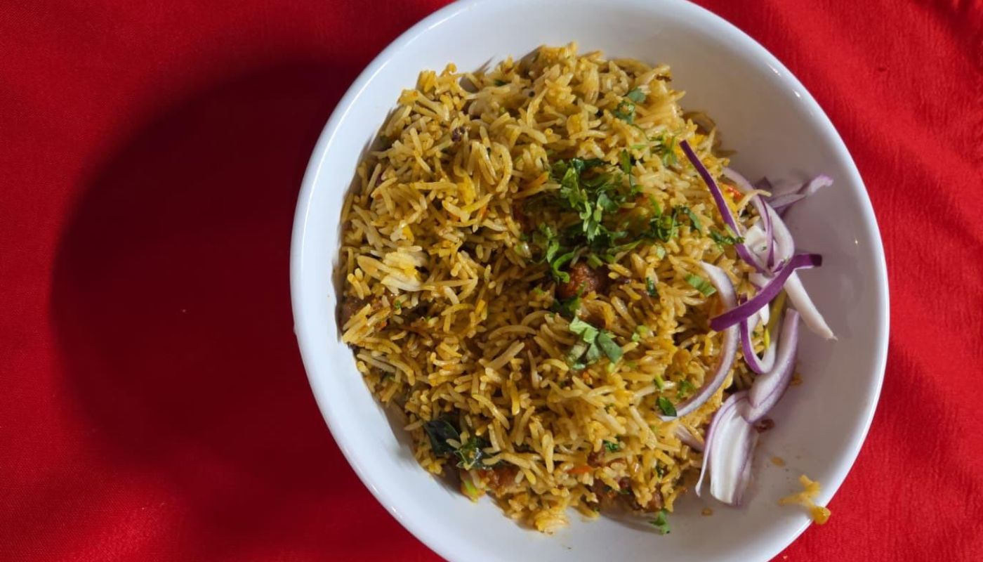 Vijayawada Chicken Biryani.