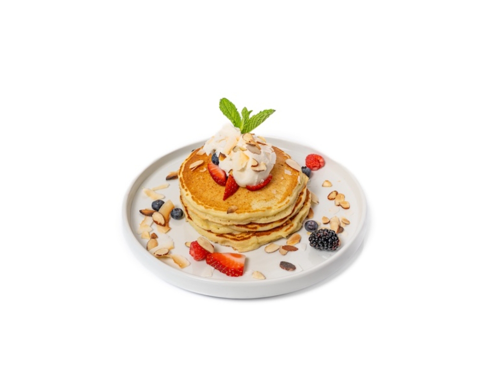 RICOTTA PANCAKES.