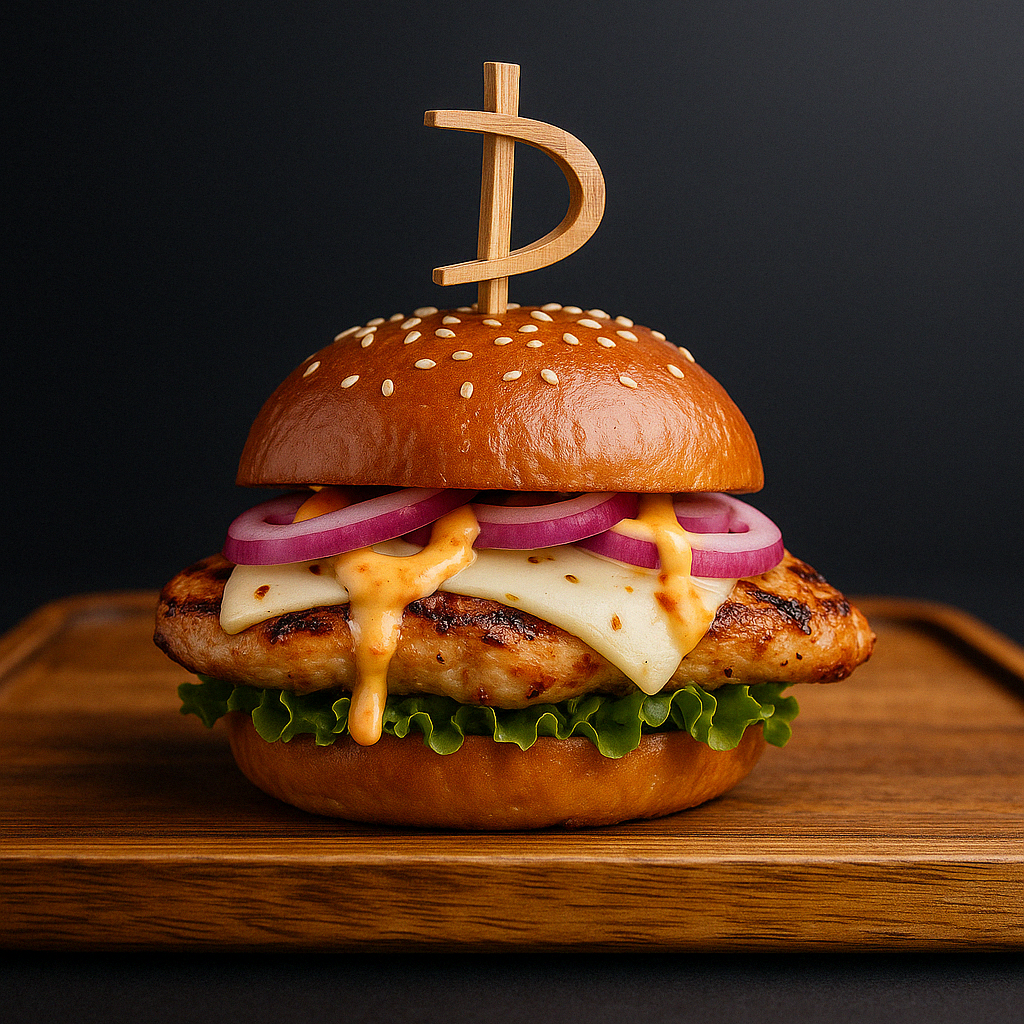 Grilled Tikka Sandwich.