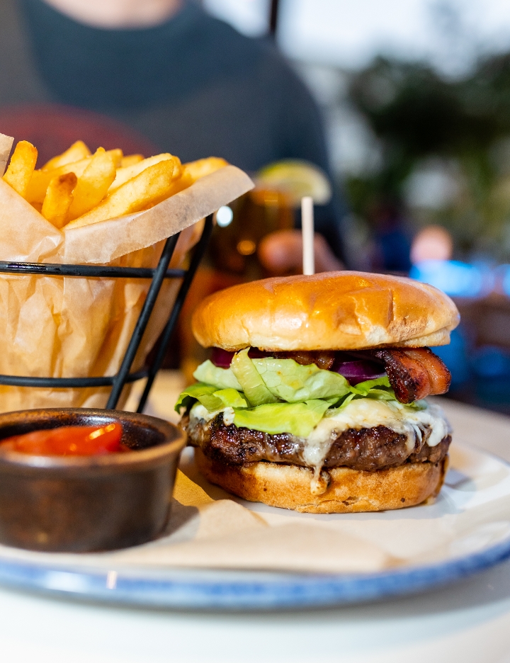 *MBC Burger w/ Fries.