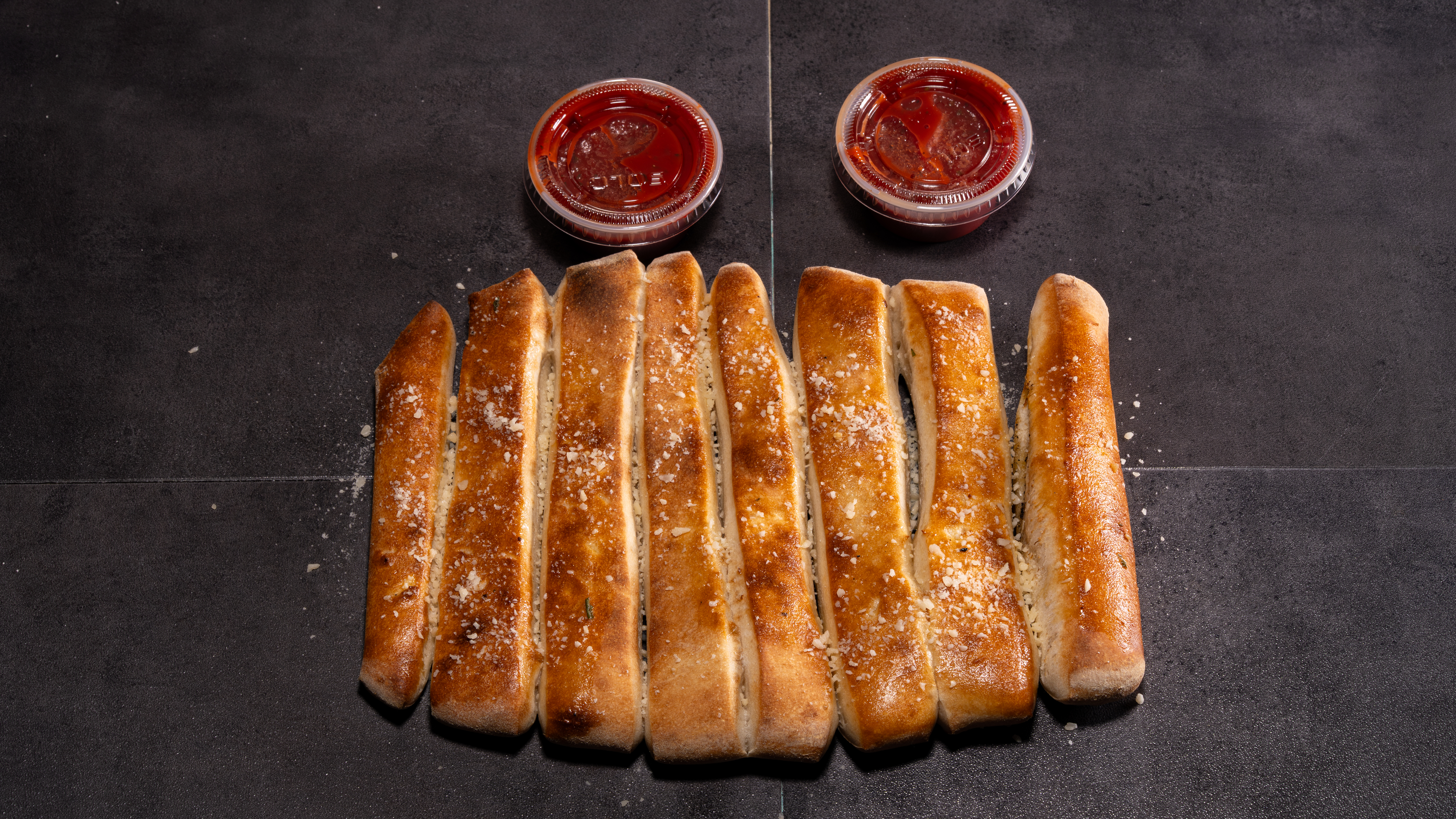 Garlic Breadsticks.