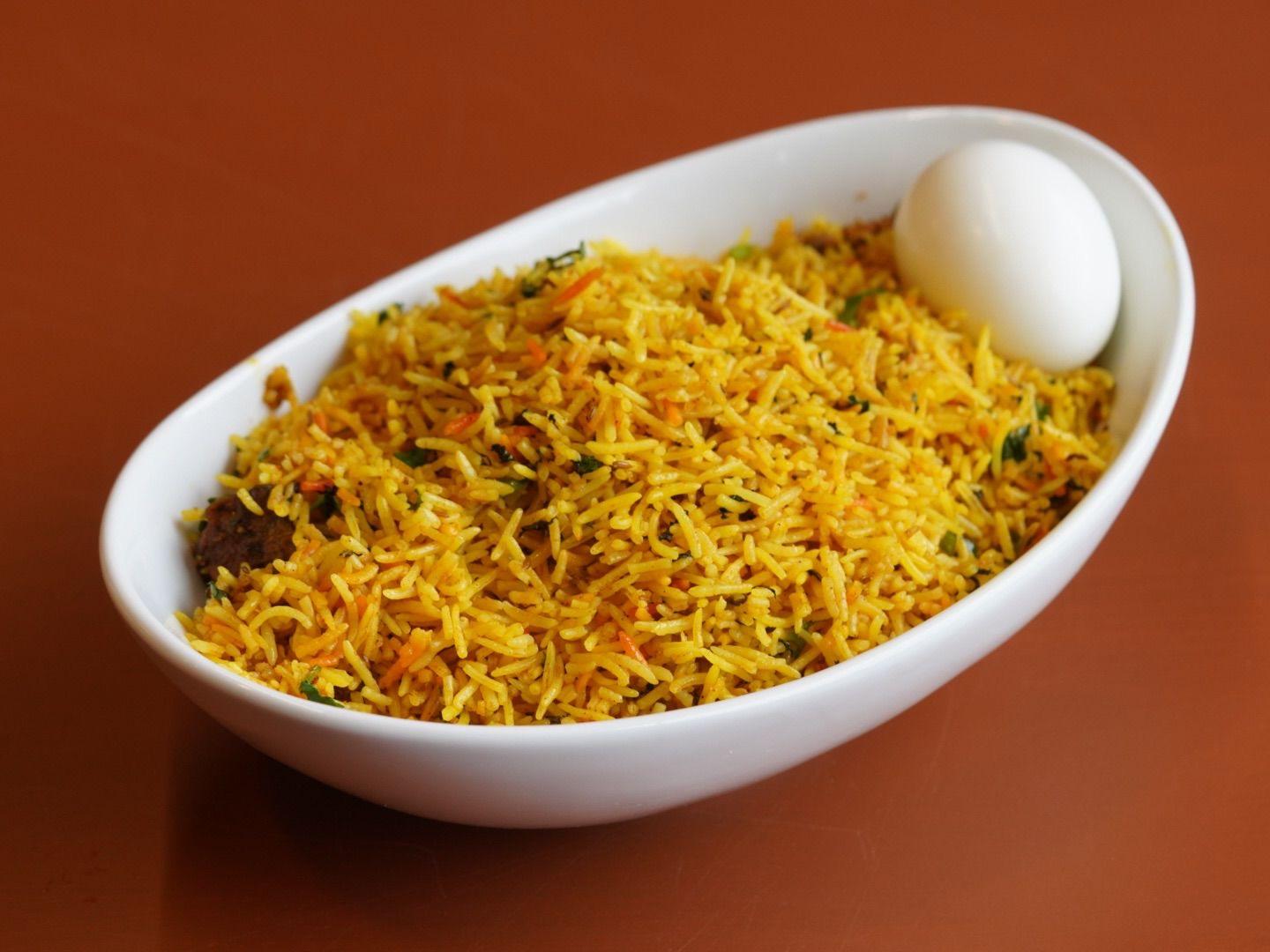 Goat Biryani.
