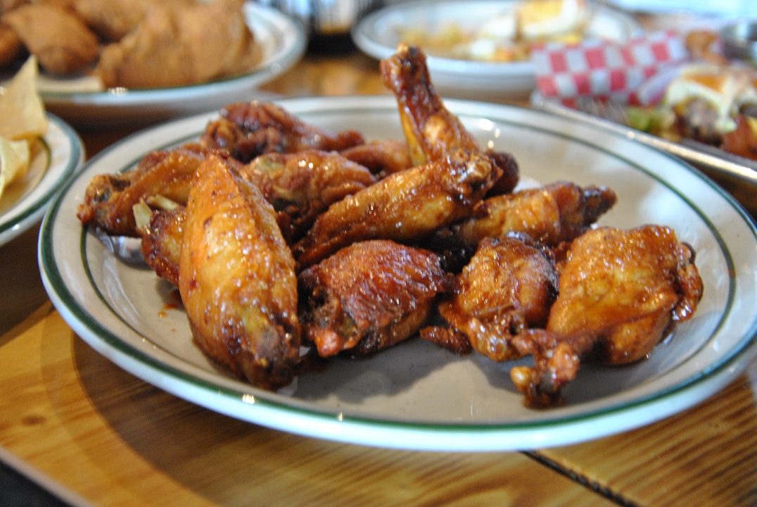Lunch Wings & Fries.