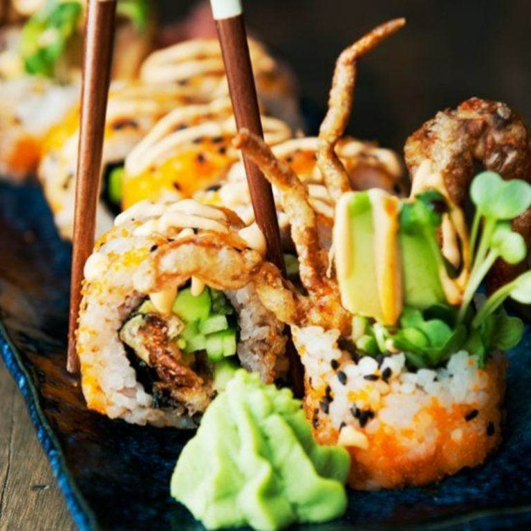 Soft Shell Crab Roll.