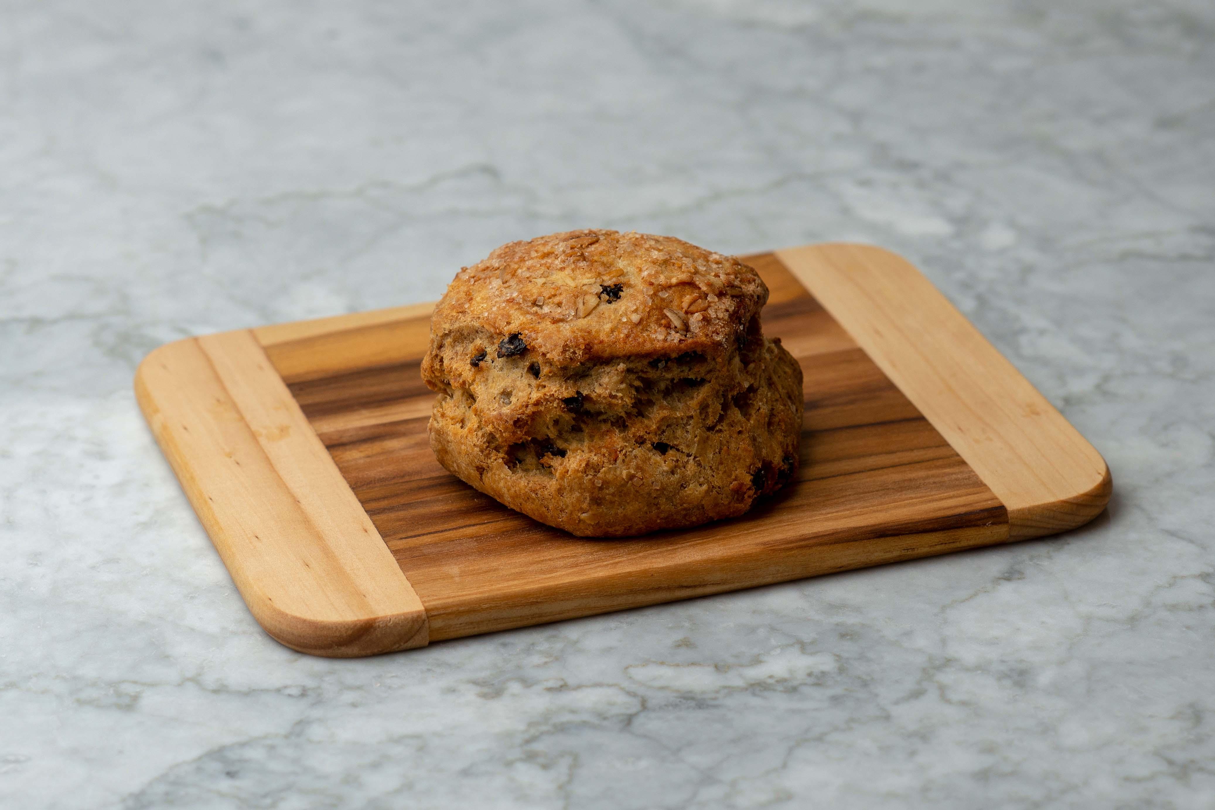 Black Currant Oat Scones.