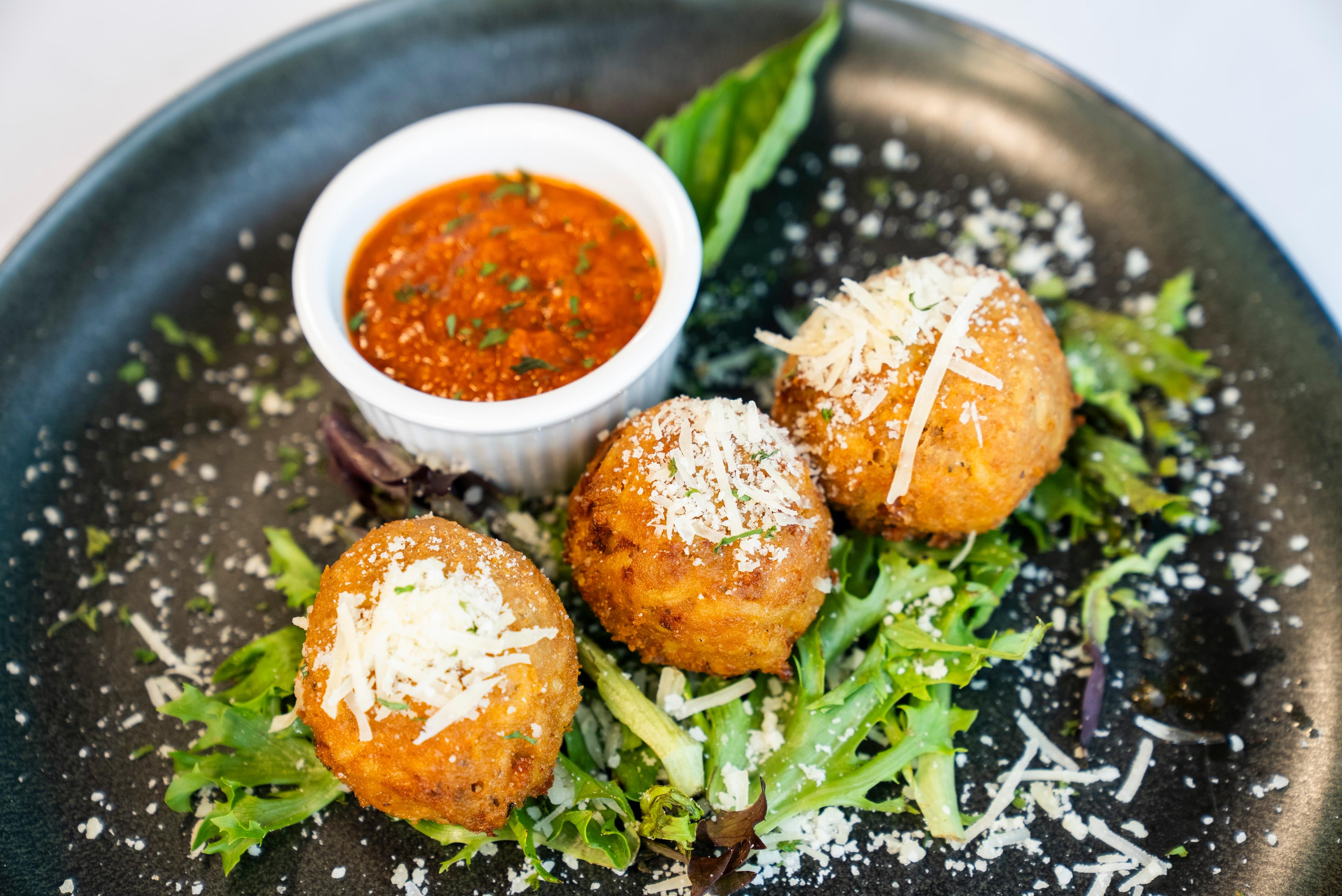 Fried Spaghetti Bites.