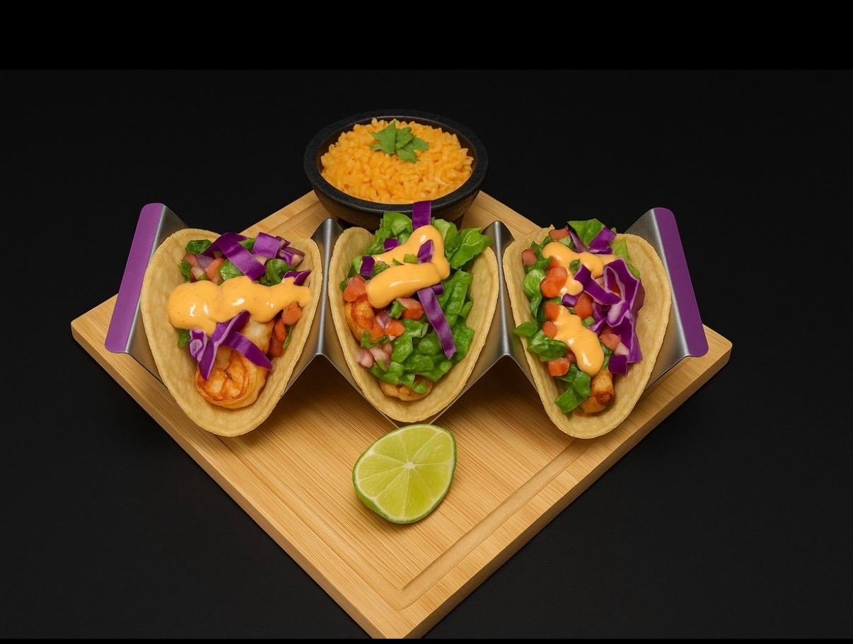 Shrimp Tacos.