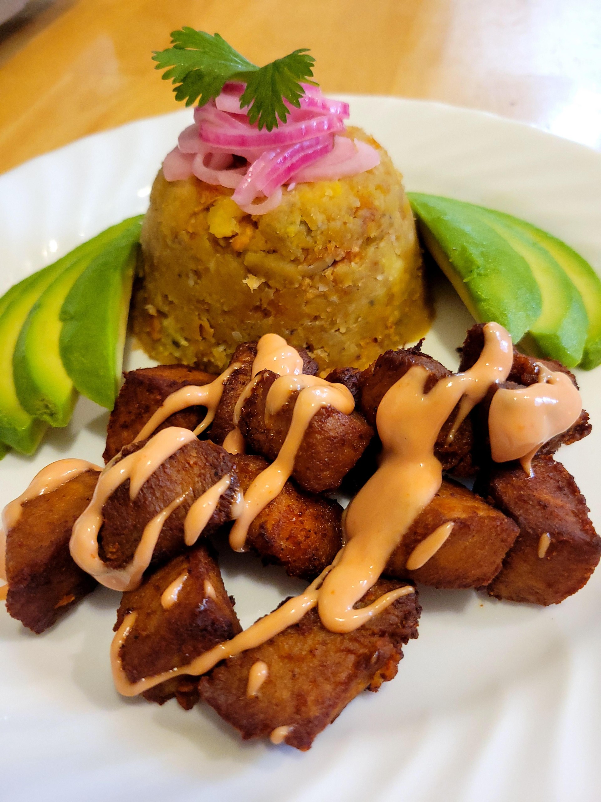 Mofongo Fried Pork.