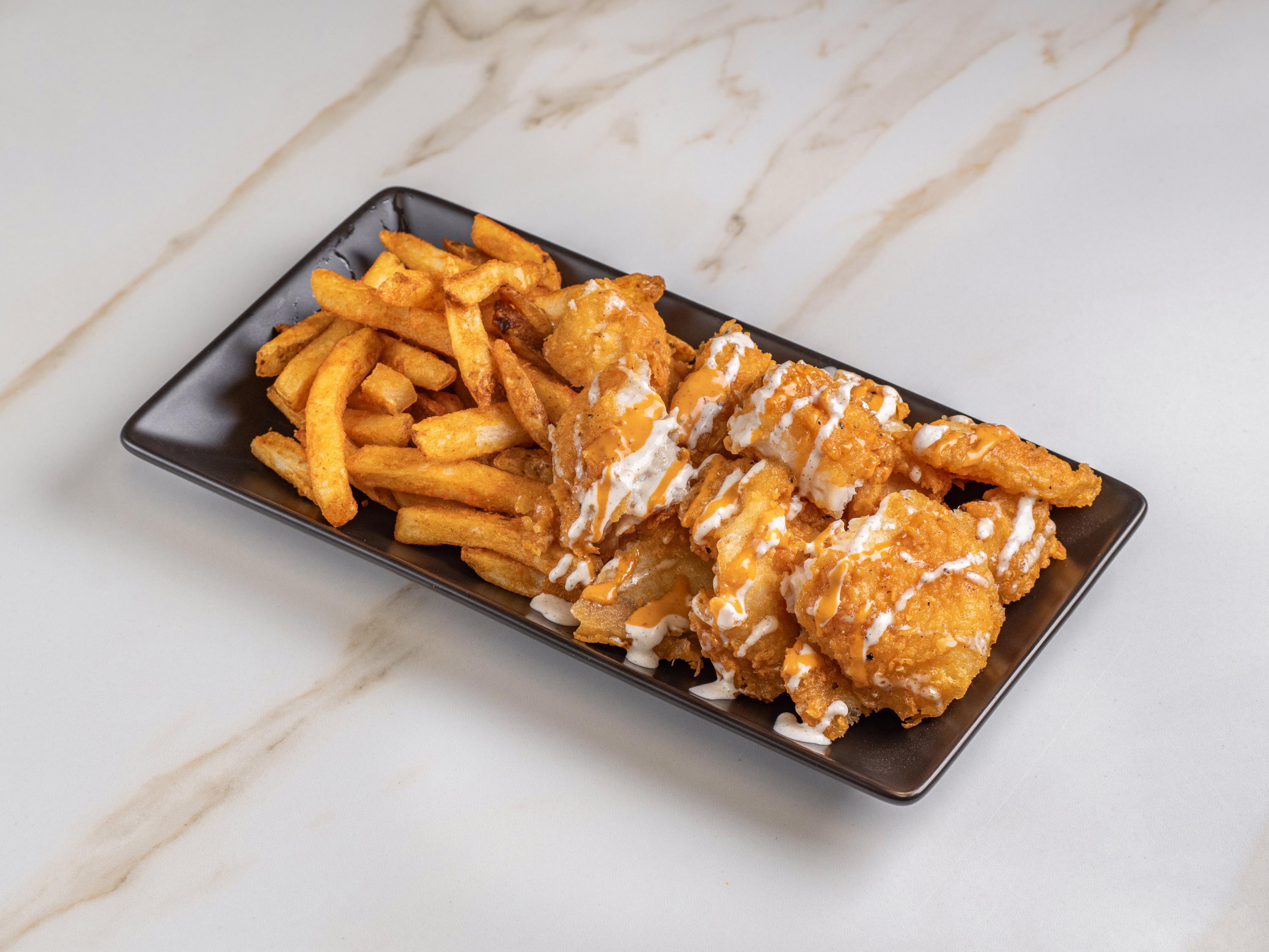 Fish Over Fries.