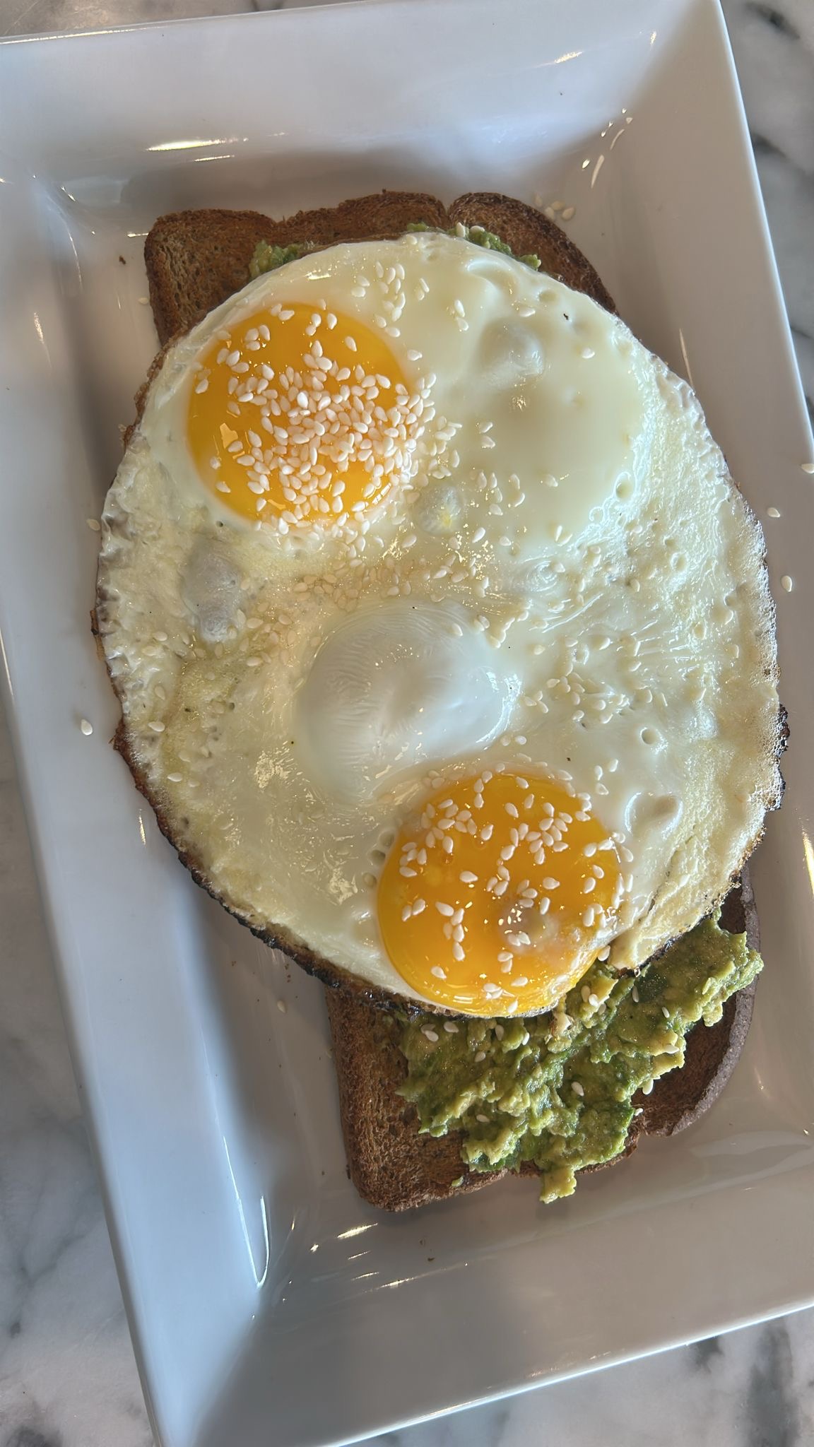 Avocado toasted.