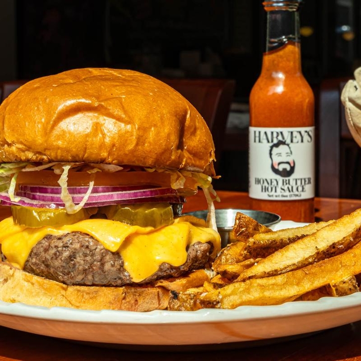 Harvey's Smash Burger.