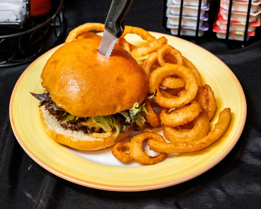 Classic Smash Burger.