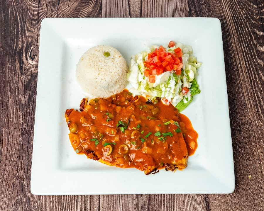 Pescado a la Veracruzana.
