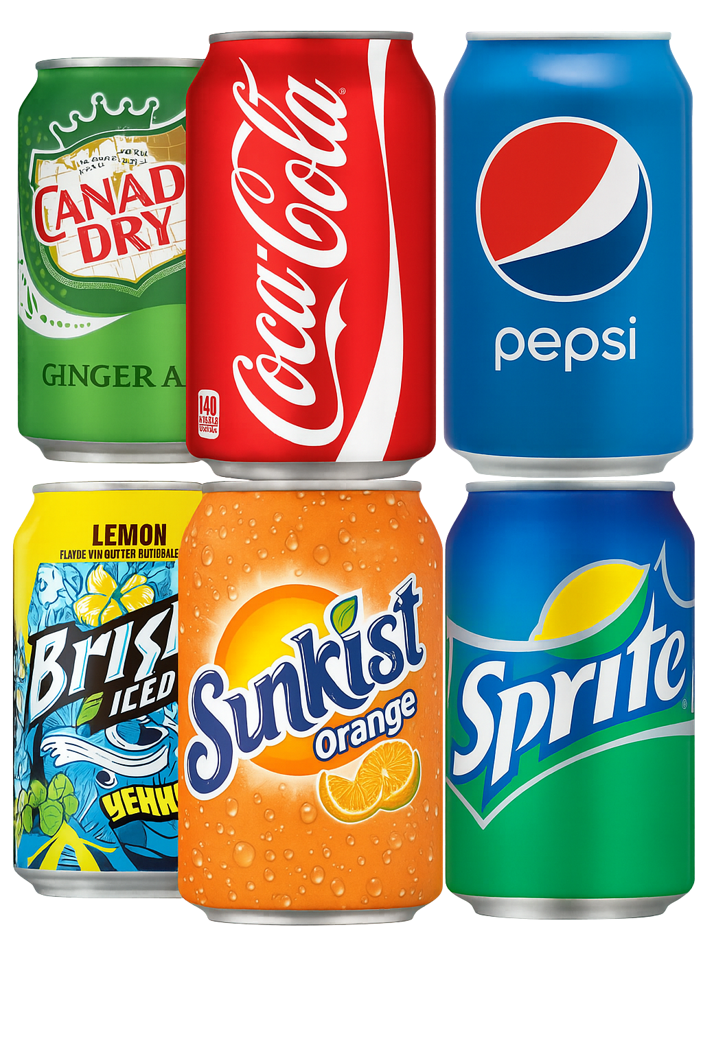 Canned Drinks.