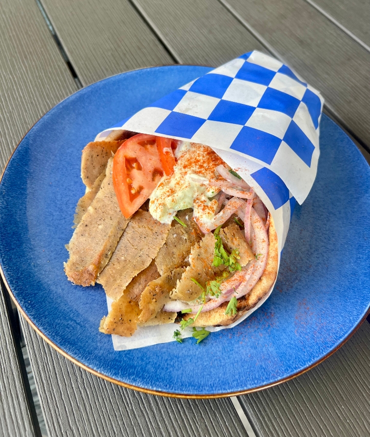 Shaved Lamb Gyro.