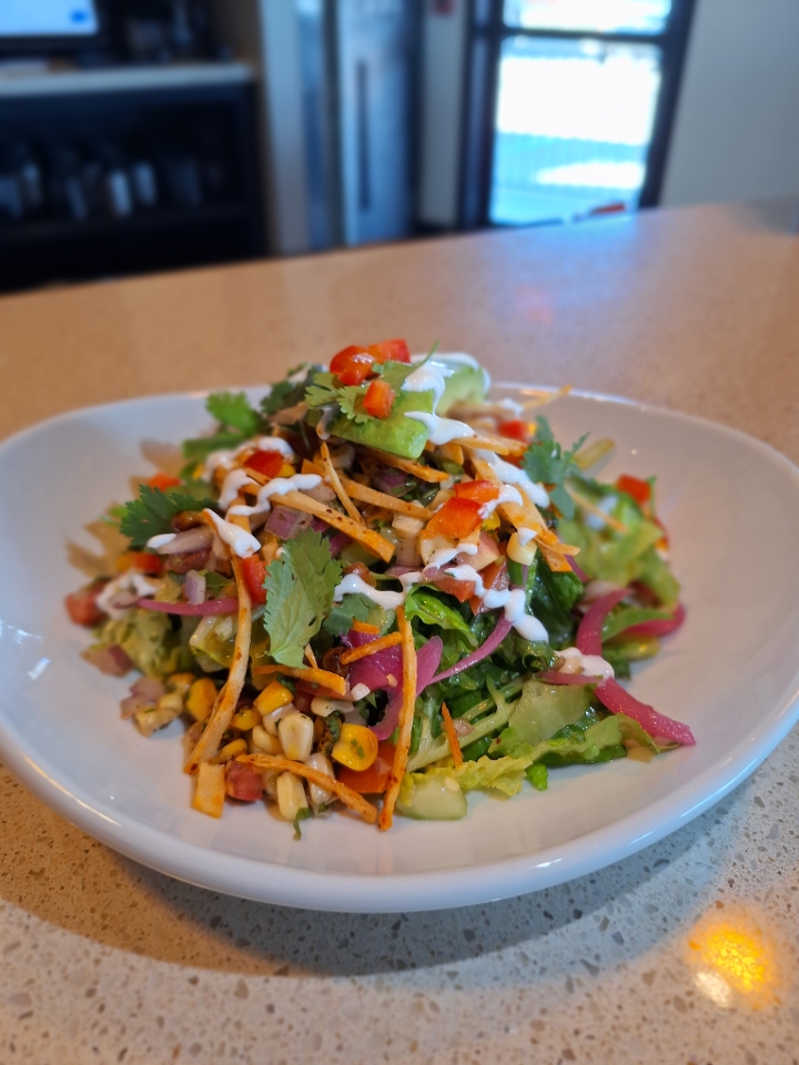 Roasted Corn Avocado Salad.