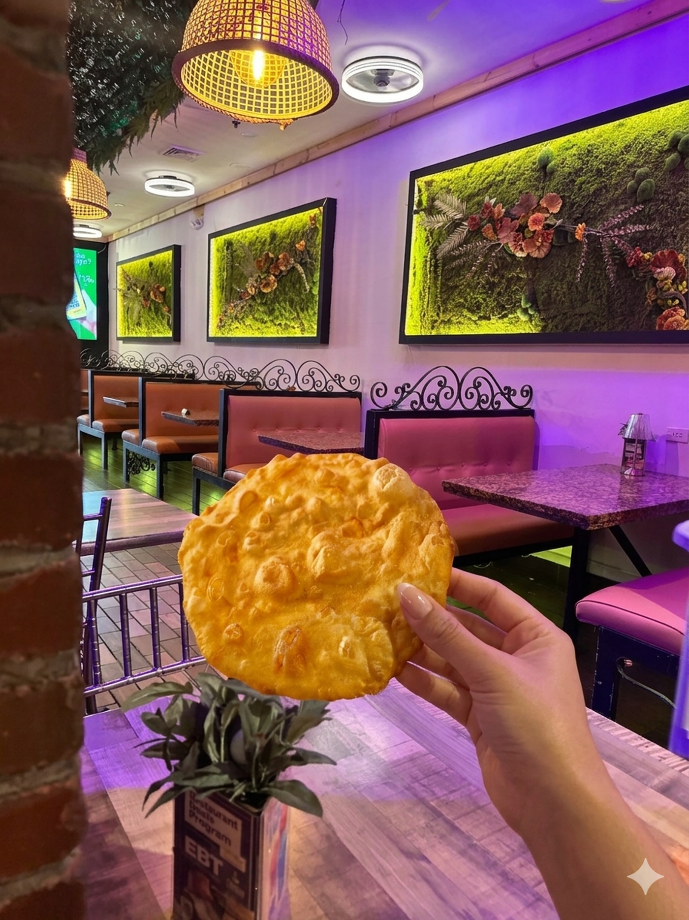 Fried flatbread - YANIQUEQUE.