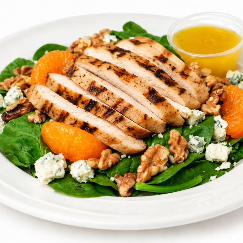 Chicken Blue Salad.