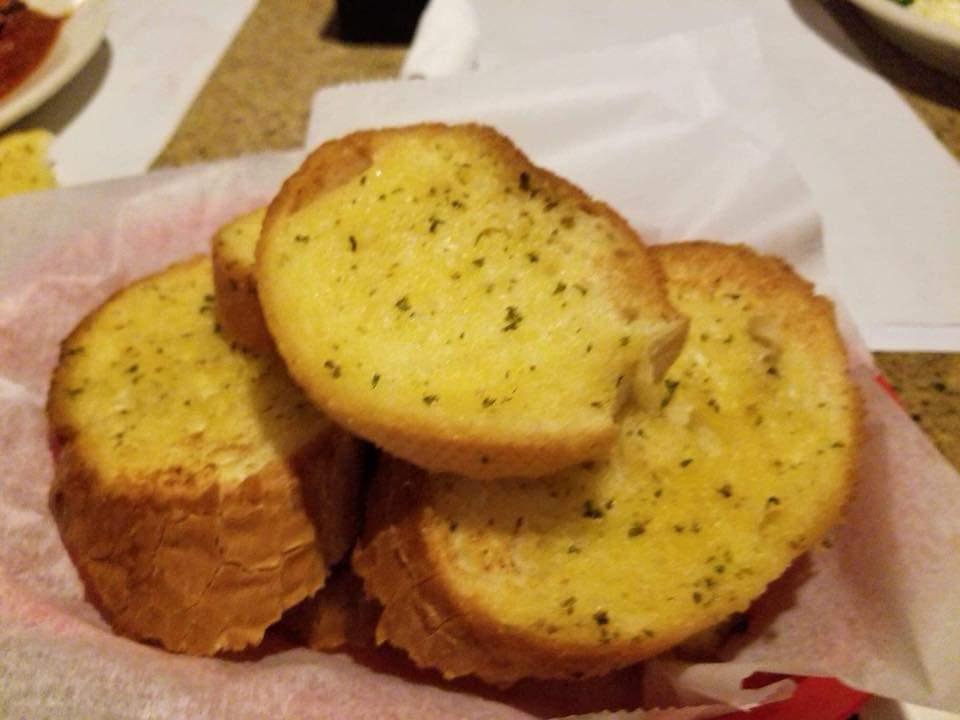 EXTRA GARLIC BREAD.