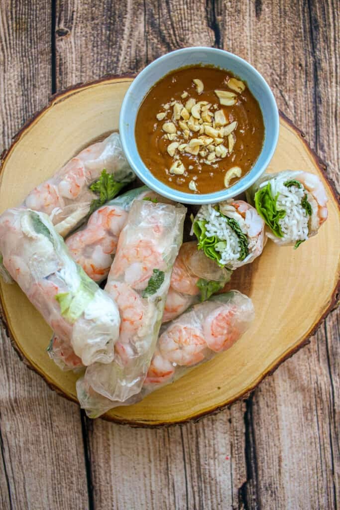 Pork & Shrimp Spring Rolls (Gỏi Cuốn Tôm Thịt).