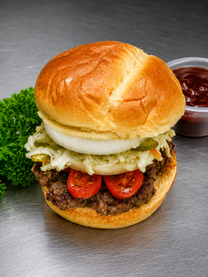 Pitt Boss Burger Only.