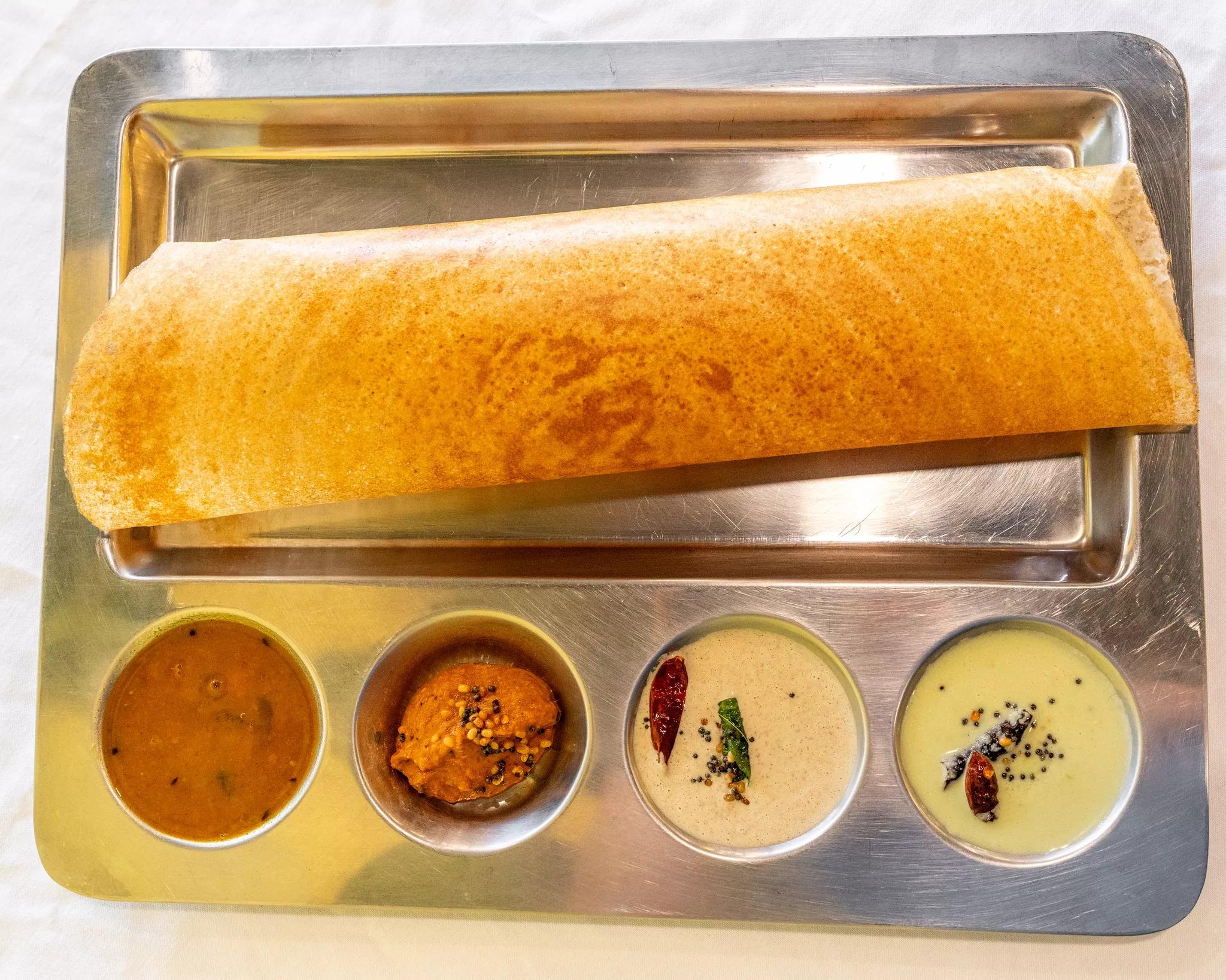 Plain Dosa.