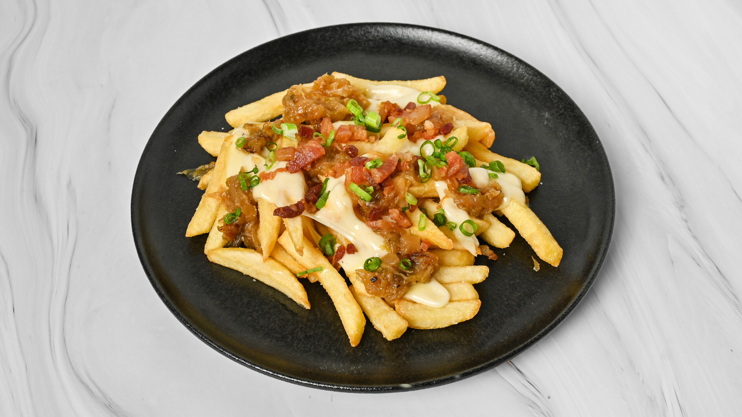 Bacon Swiss Fries