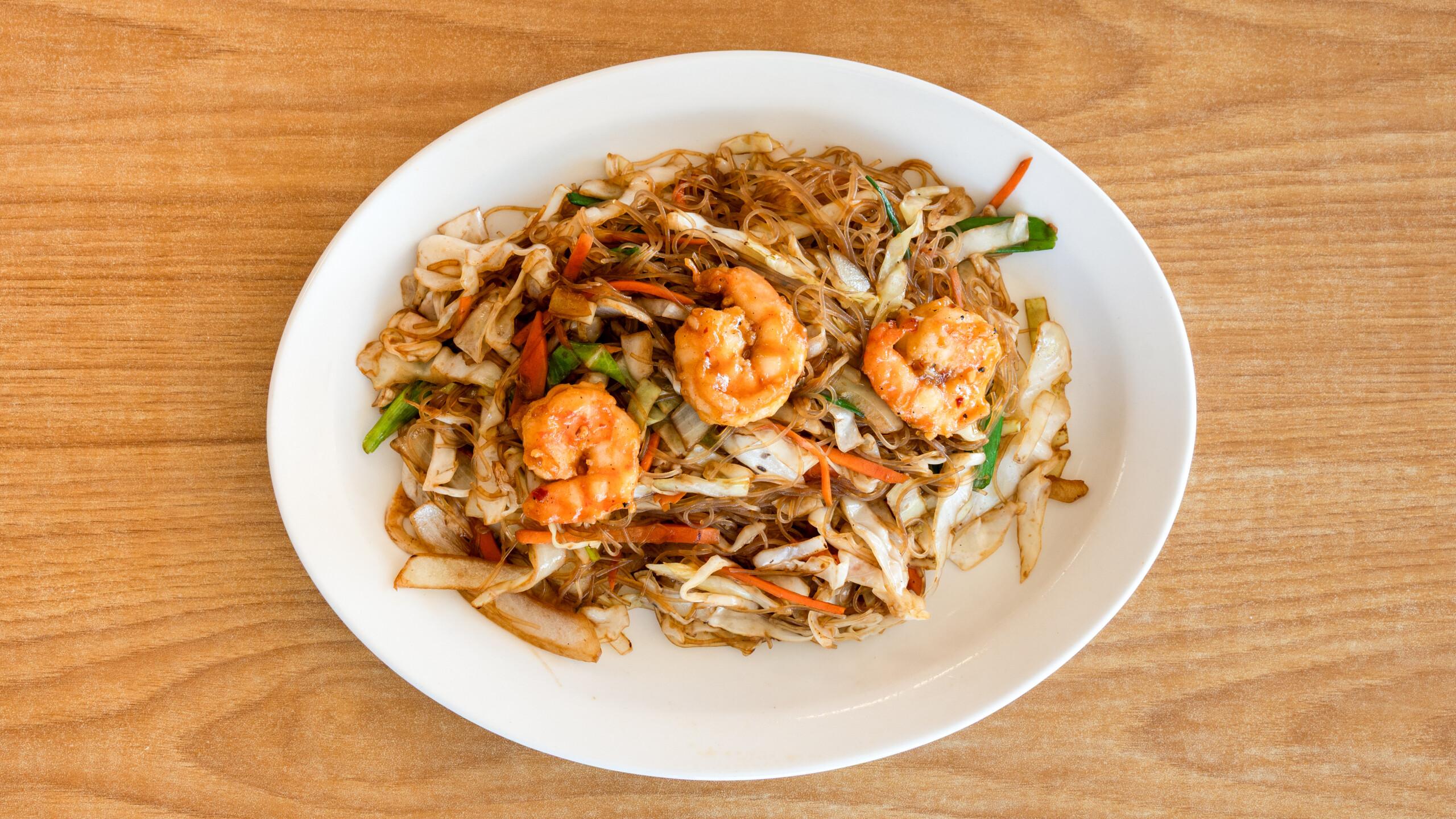 SHRIMP RICE NOODLES.