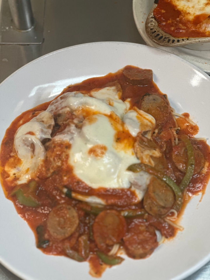 Sausage and Peppers.
