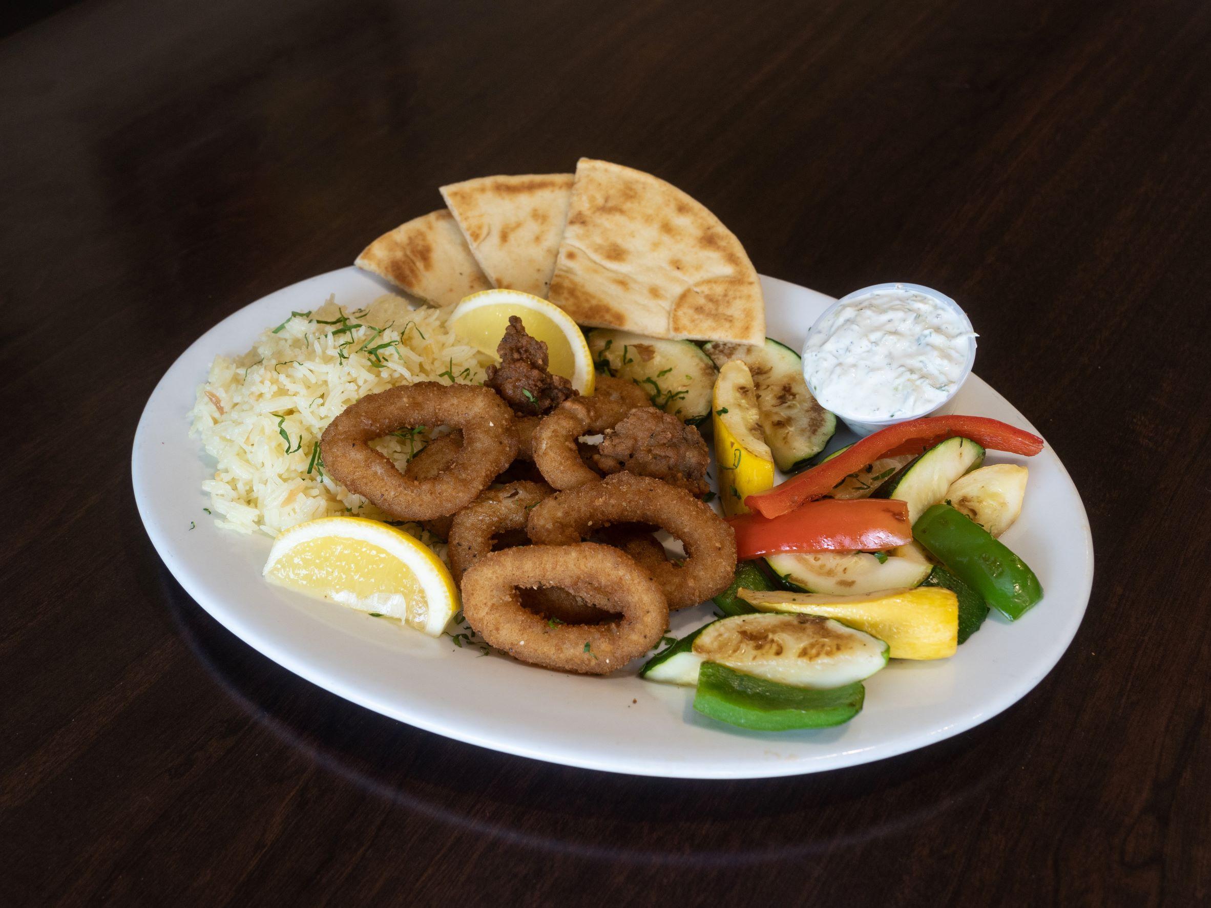 Calamari Plate.