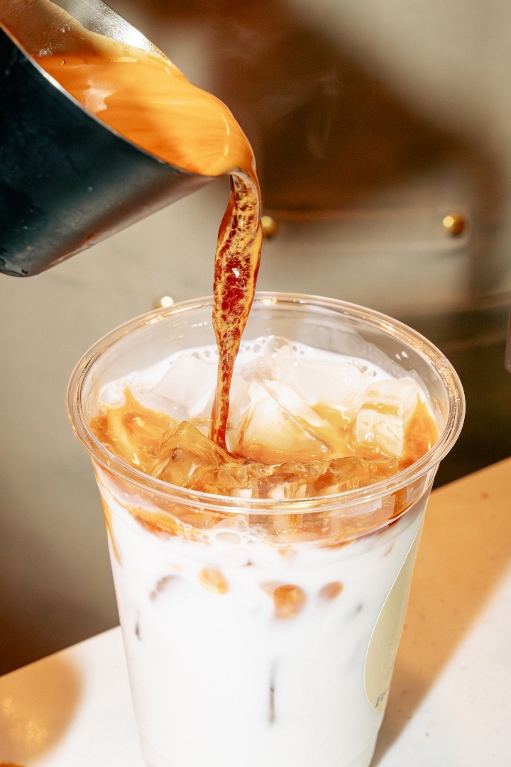 Iced Banana Latte.
