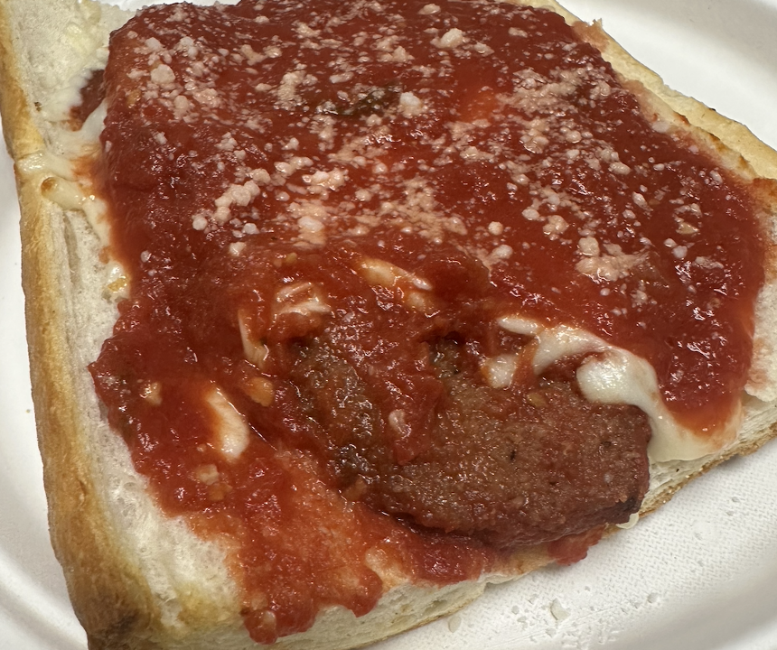 Eggplant Parm Sandwich **.