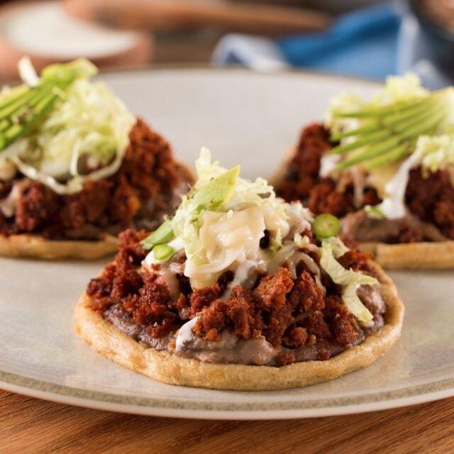 3 Sopes Chorizo.